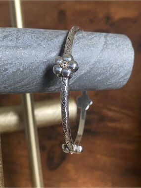 Brighton Jewelry Crystal flower bracelet
